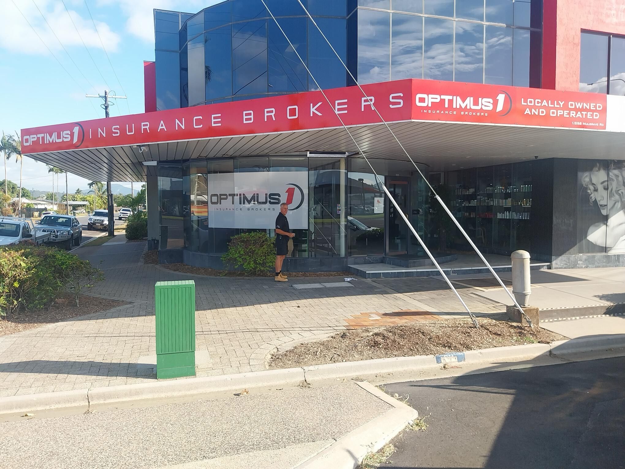 Optimus One Business Signage